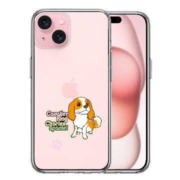 iPhone15ケース iPhoneカバー 側面ソフト 背面ハード ハイブリッド クリア ケース  キャバリア 2の画像