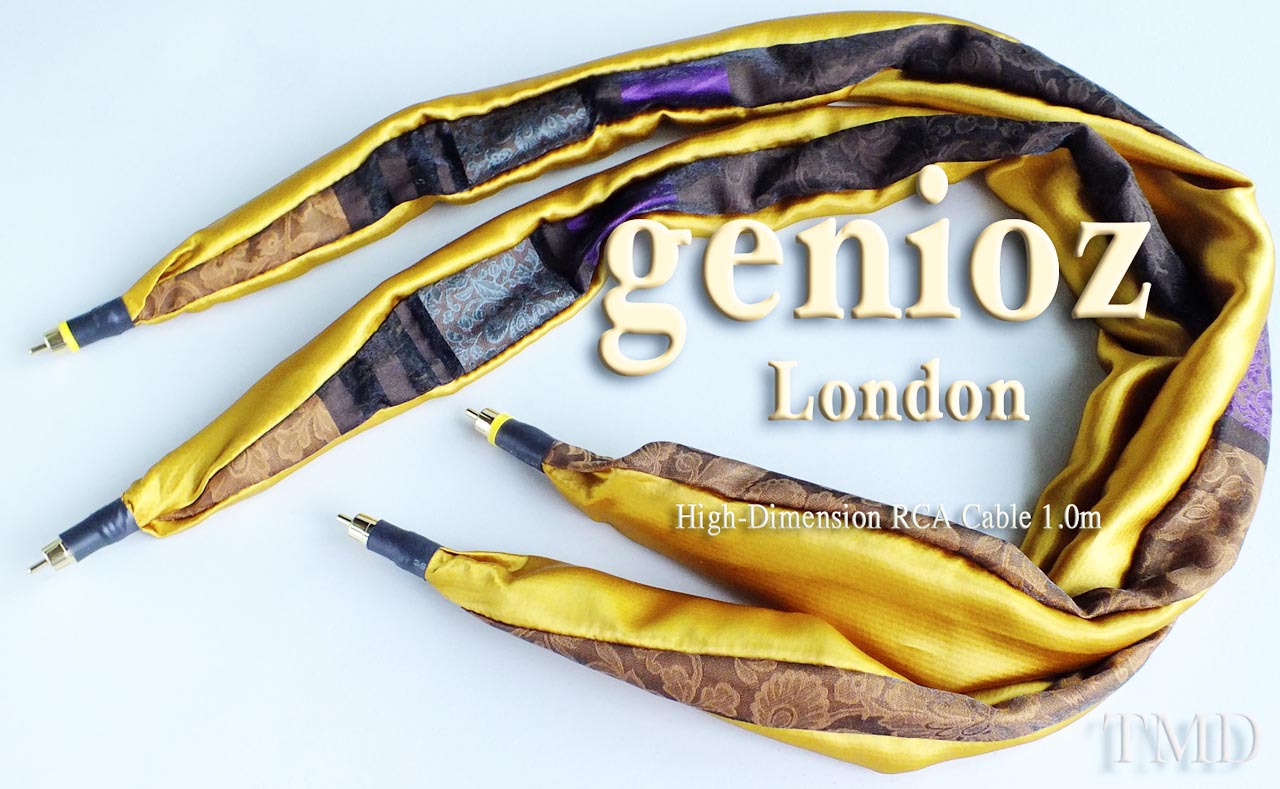 🟦genioz LONDON（1.0m ペア）USED ♫オーディオアクセサリー誌の2016年度アクセサリー銘機賞にて特別賞を受賞♫の画像