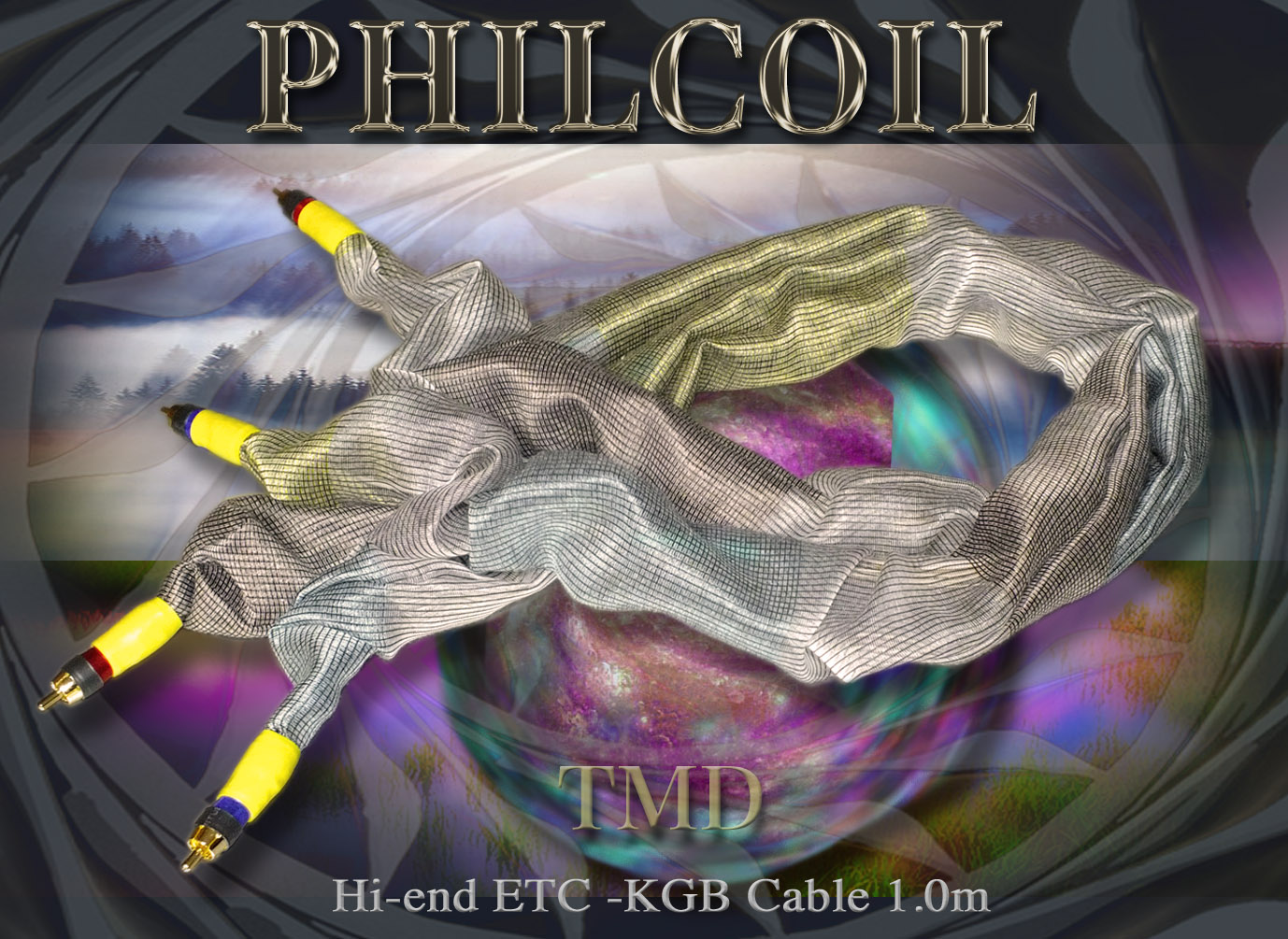 PHILCOIL（ETC-KGB）RCA CABLE 1.0m画像