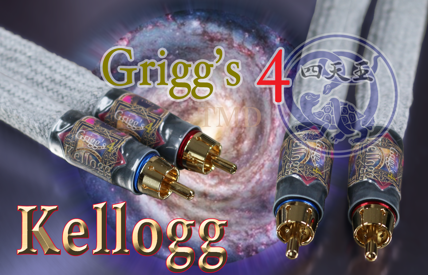 Grigg's 4 Kellogg（1m pair）FINAL CABLE 画像