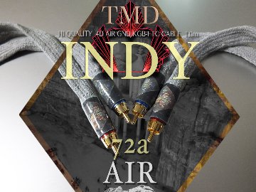 INDY 72a AIR（AIR GND FORMAT RCA CABLE ）1.0m画像