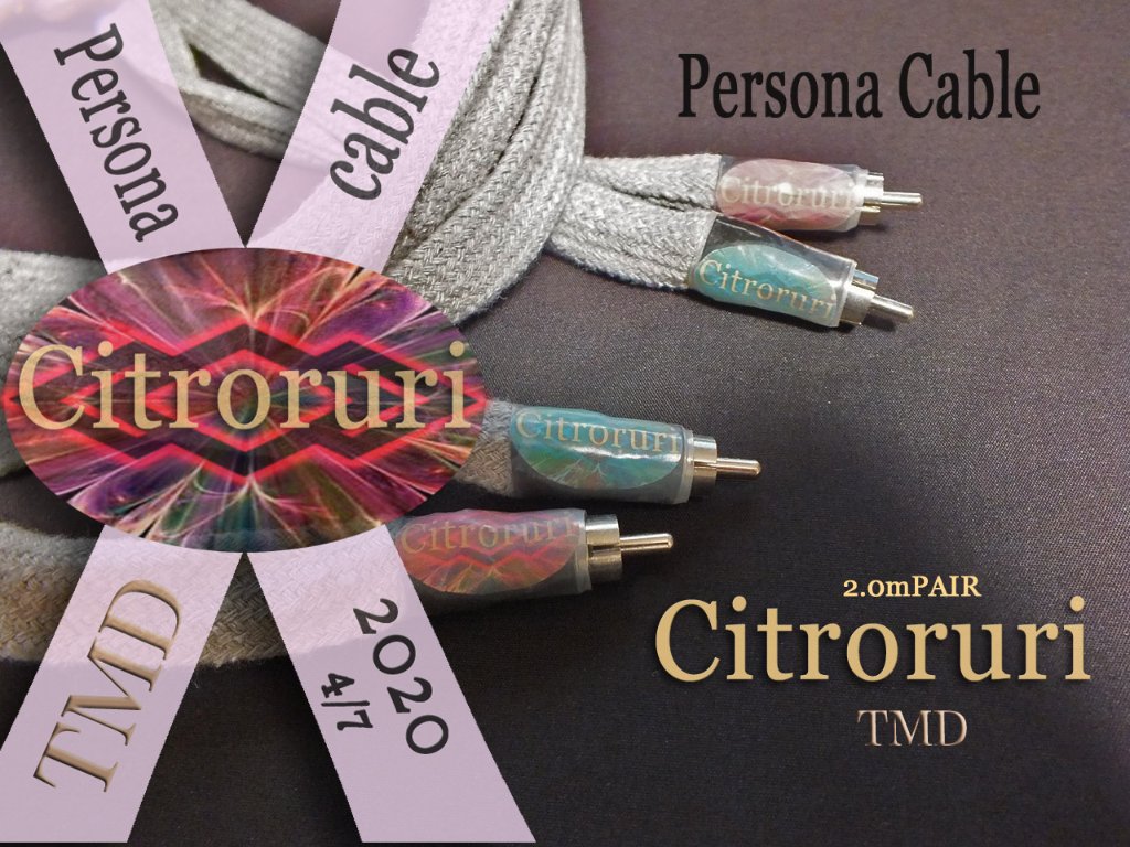 🔴Citroruri（Persona RCA CABLE 2.0m）中古「これはアクセサリーではなくコンポーネントそのもの」の画像