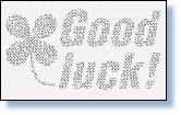シークレットメッセージカード用紙　『Good luck!』　5００枚画像