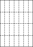 ミシン目入り用紙/25〜70分割ミシン目用紙/普通紙タイプ 25〜70