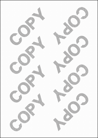 コピー偽造防止用紙−英字仕様 片面　『COPY』 上質70kg A4　1,000枚の画像