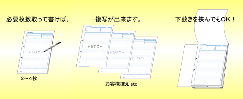 A5 ノーカーボン 複写 打合せ 議事録 用紙　12冊の画像