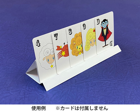 使い捨て カードスタンド ONE TIME CARD STAND 200枚の画像