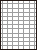 余白付きA4白紙　縦10面×横6面=60面－図