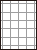 余白付きA4白紙　縦5面×横4面=20面－図