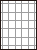 余白付きA4白紙　縦5面×横5面=25面－図