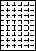 A4白紙　縦10面×横5面=50面－図