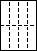 A4白紙　縦2面×横4面=8面－図