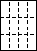 A4白紙　縦3面×横4面=12面－図
