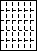 A4白紙　縦5面×横6面=30面－図