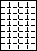 A4白紙　縦8面×横4面=32面　ミシン目用紙－図