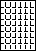 A4白紙　縦8面×横7面=56面　ミシン目用紙－図