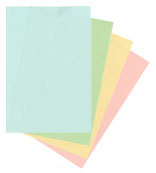 色上質紙中厚口A5サイズプリンター用紙の写真