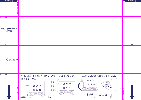 卓上名札用紙のイメージ図