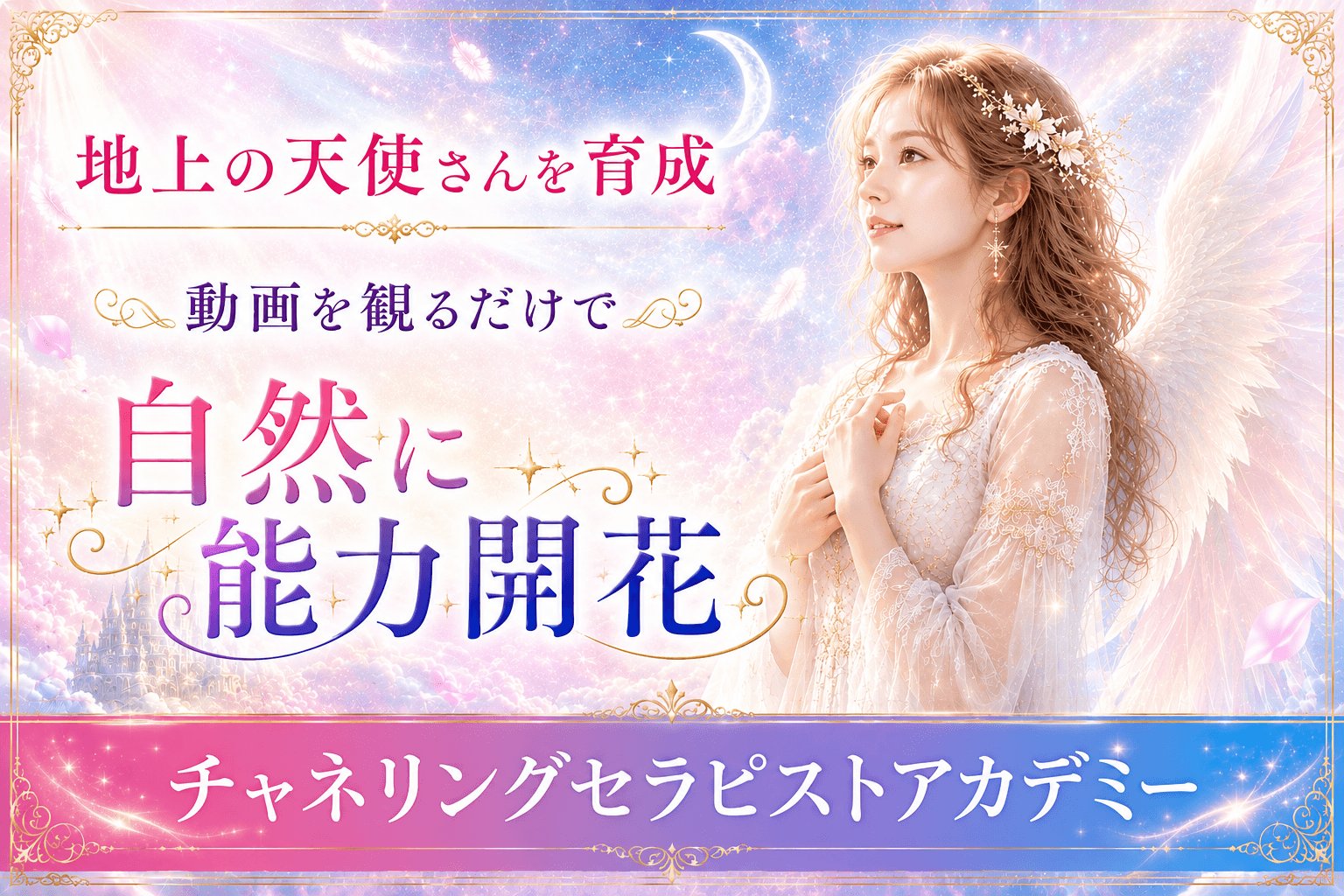 【イリュエル月音のチャネリング講座】能力ゼロでも動画を観るだけで自然に開花☆の画像