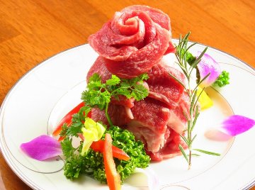 【 焼肉用 】 米沢牛 ブリスケ (肩バラ) / 全体の2割程しか取れない柔らかい部位だけを焼肉用に贅沢にカット！の画像