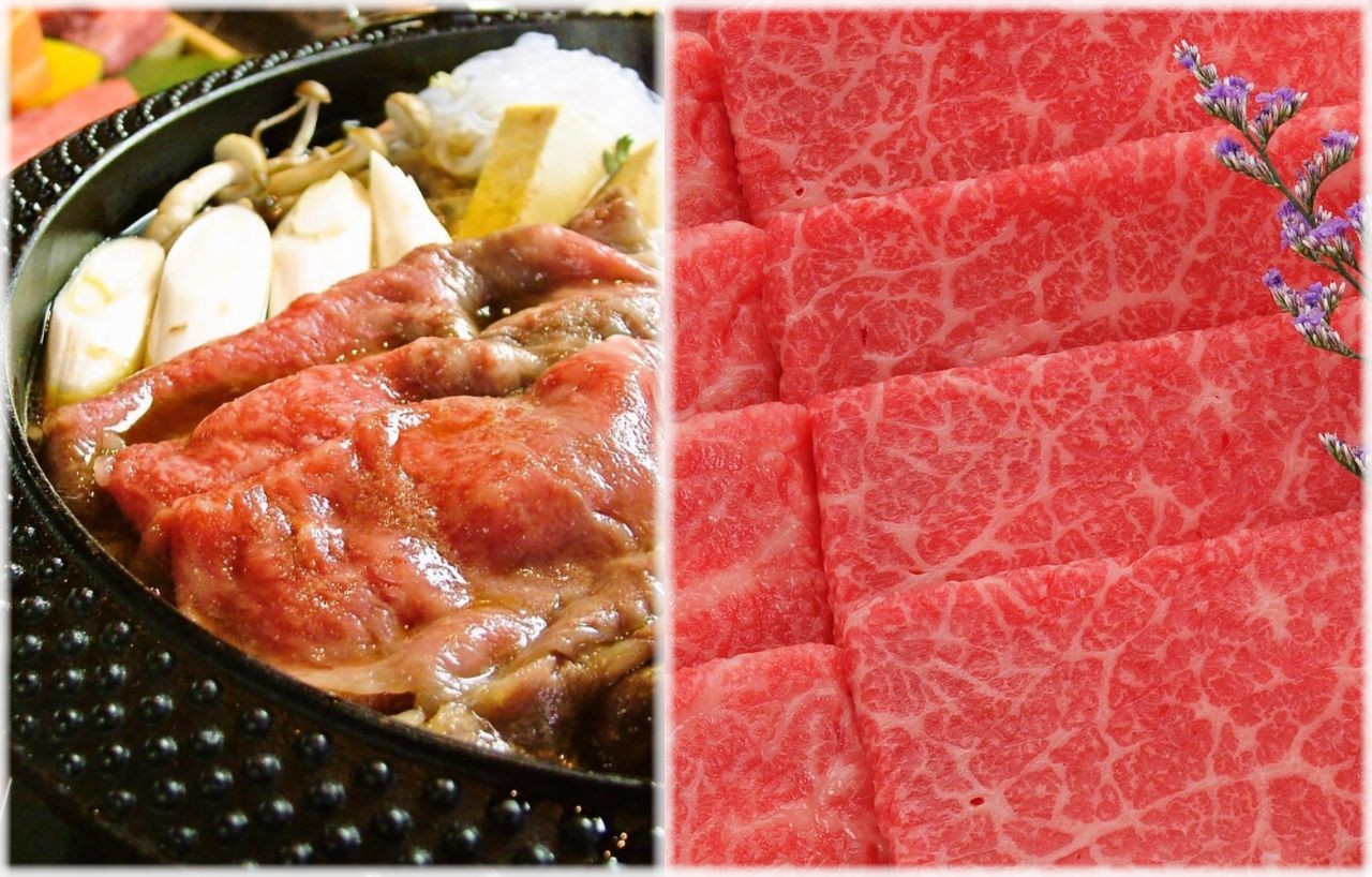 【お歳暮・冬ギフト・お年賀】 米沢牛 赤身 (すき焼き用) / ギフト包装でお送りします。の画像