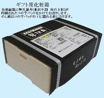 【お歳暮・冬ギフト・お年賀】 米沢牛 赤身 (すき焼き用) / ギフト包装でお送りします。の画像