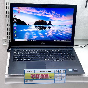 富士通 LIFEBOOK U758/S 【i5-7300U(2.60GHz)/8GB/128GB SSD/Windows 10】の画像