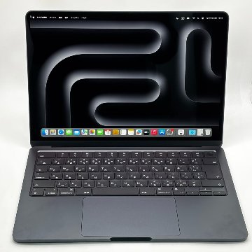 【美品】Apple Macbook Air 2022 13インチ M2/8GB/256GB FLY33J/A  Midnightの画像