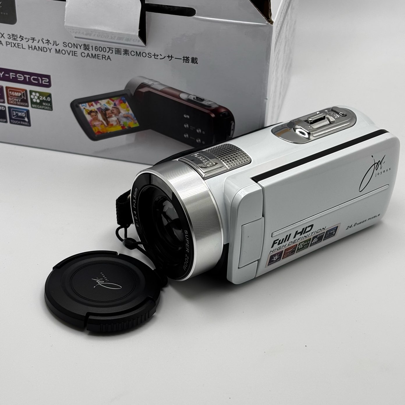 【新品・未使用品】デジタルビデオカメラ JOY-F9TC12の画像