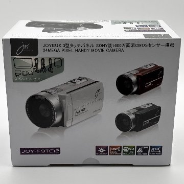 【新品・未使用品】デジタルビデオカメラ JOY-F9TC12の画像