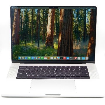 【良品】Macbook Pro (16-inch, 2021) Apple M1 Max/64GB/512GB シルバーの画像