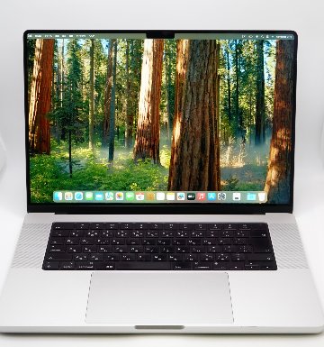 【日本語配列】Macbook Pro (16-inch, 2021) Apple M1 Max/64GB/512GB シルバーの画像