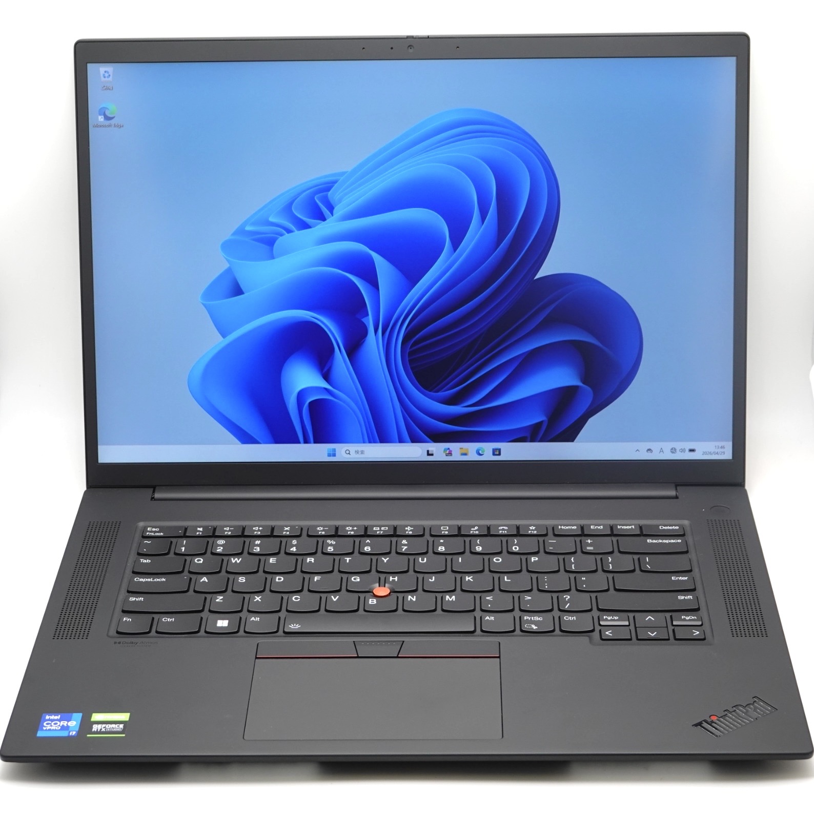英語配列】 Lenovo ThinkPad X1 Extreme Gen 4【i7-11850H/32GB/512GB