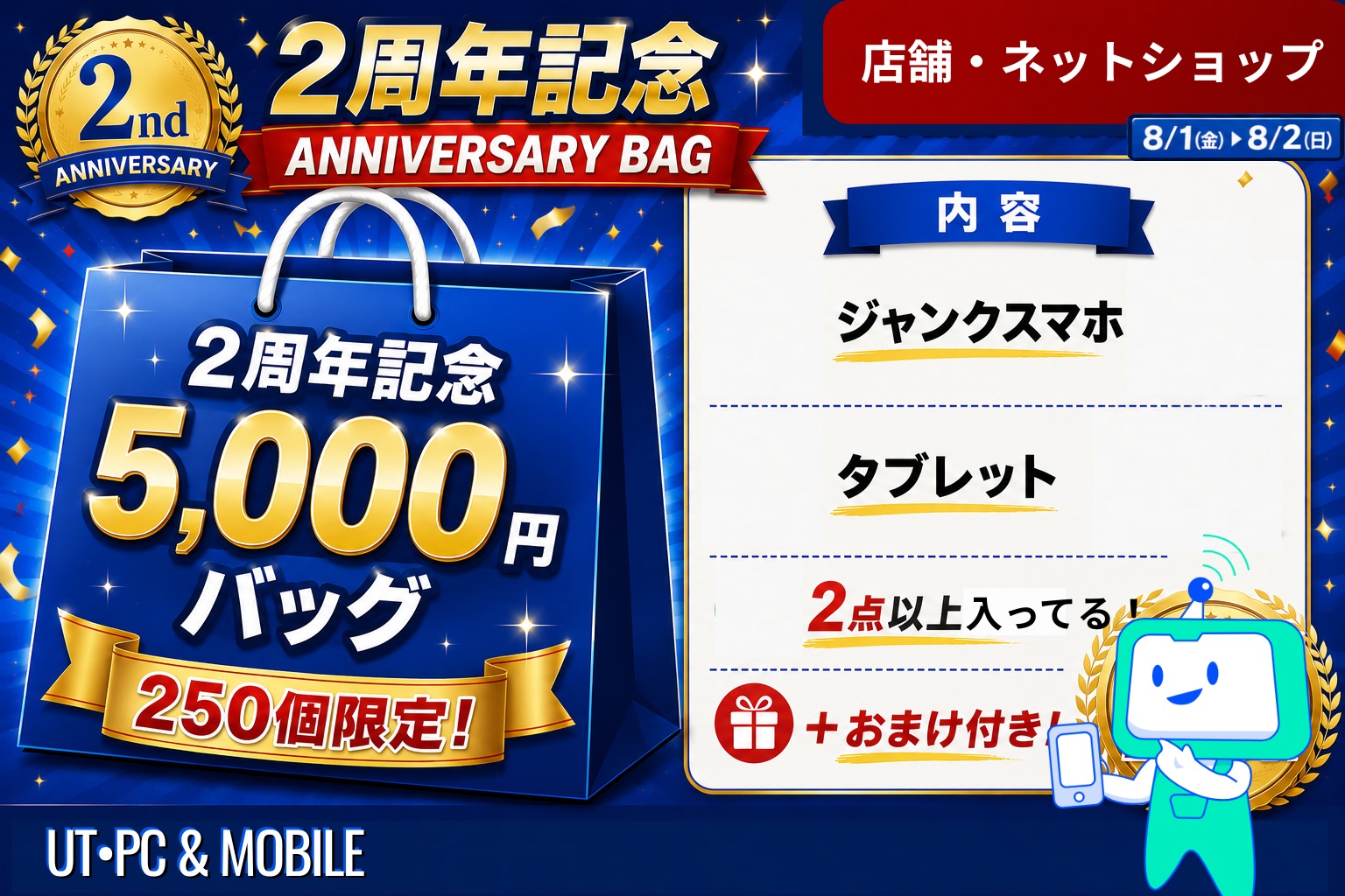 5,000円 Anniversary Bagの画像