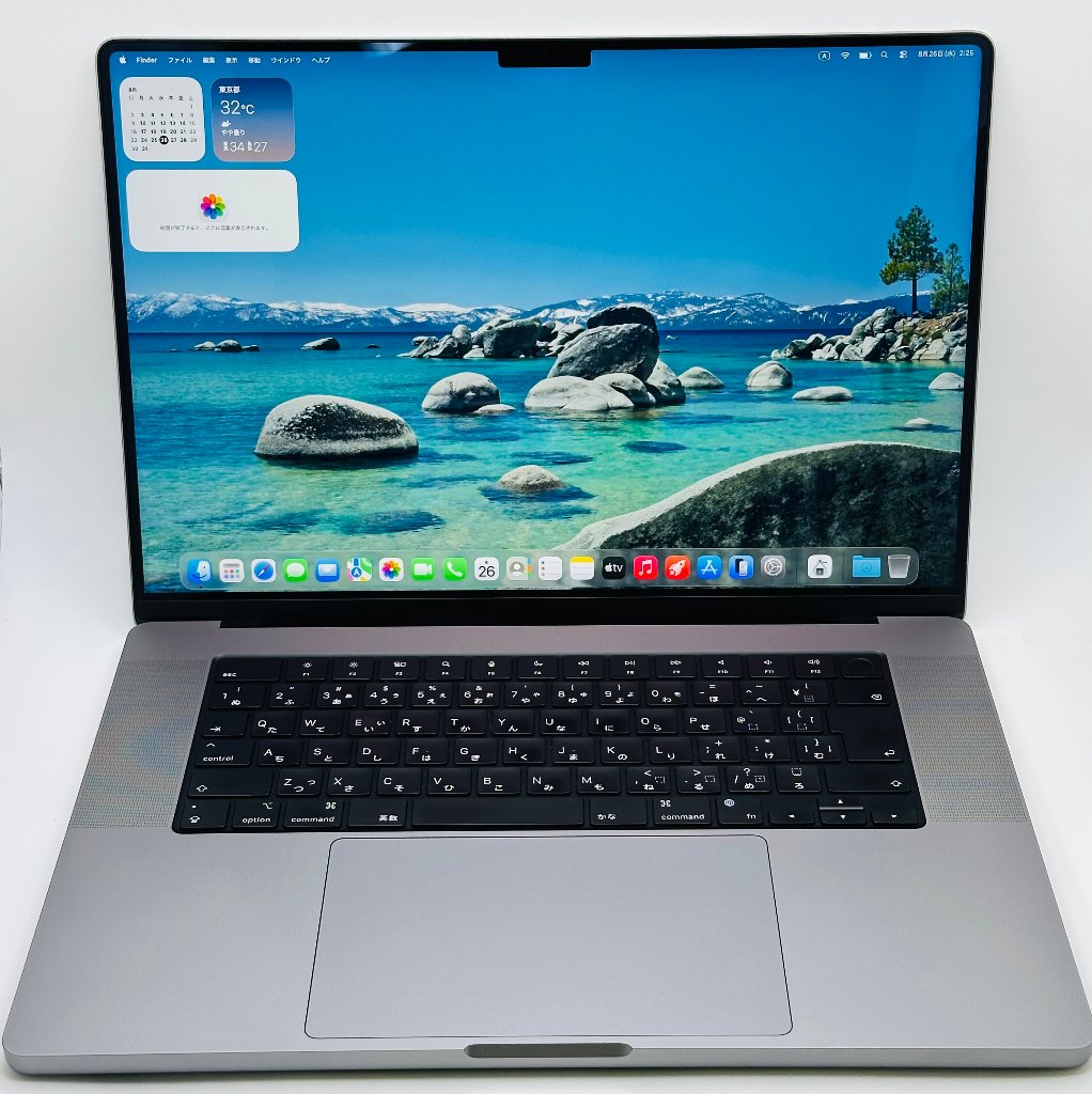 【日本語配列】Macbook Pro (16-inch, 2021) Apple M1 Max/64GB/2TB スペースグレイの画像