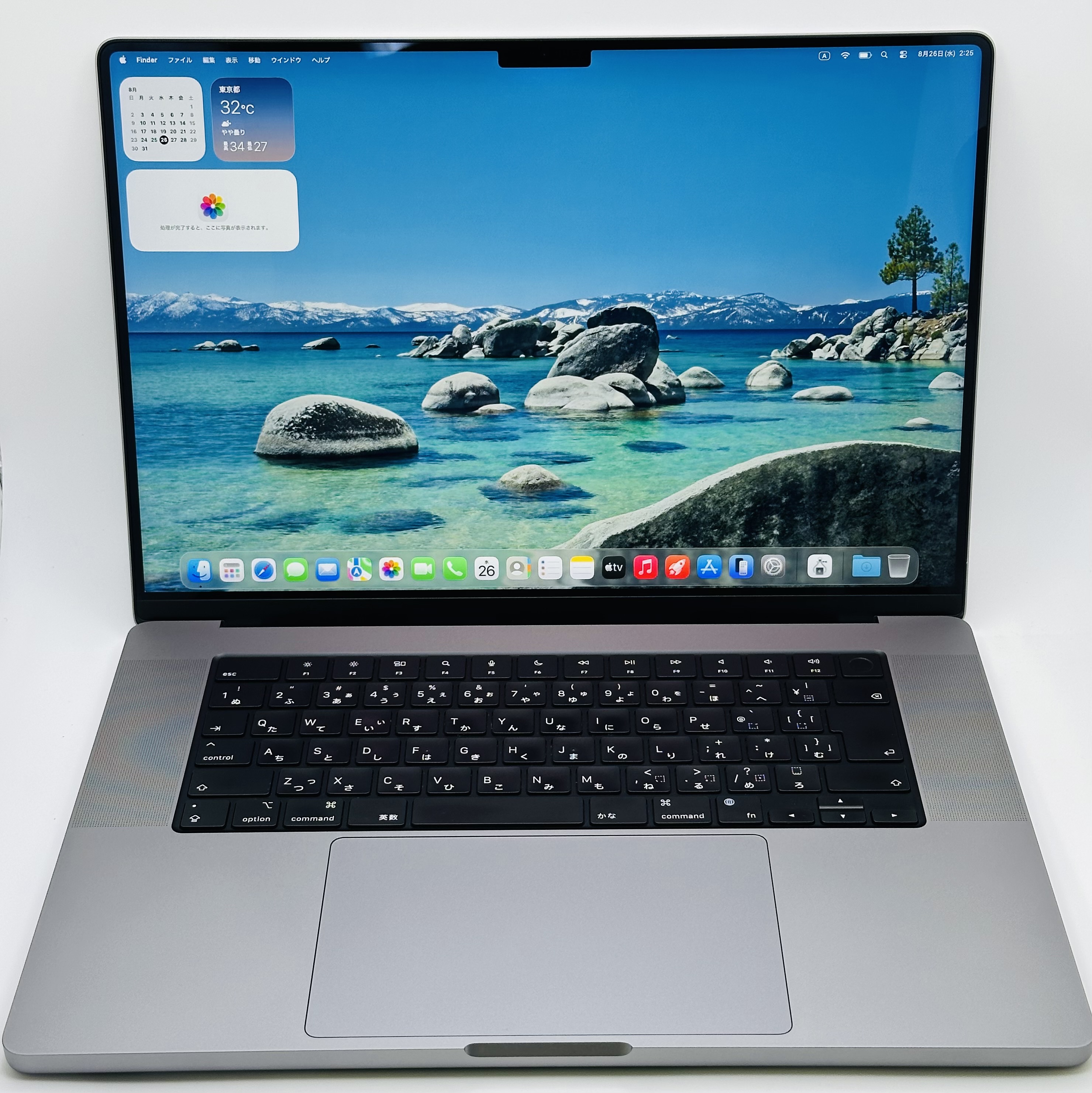 【日本語配列】Macbook Pro (16-inch, 2021) Apple M1 Max/64GB/2TB スペースグレイの画像