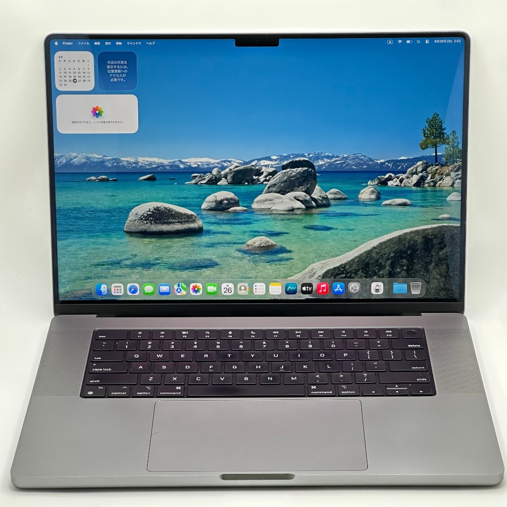 【US配列】Macbook Pro (16-inch, 2021) Apple M1 Max/64GB/2TB スペースグレイの画像