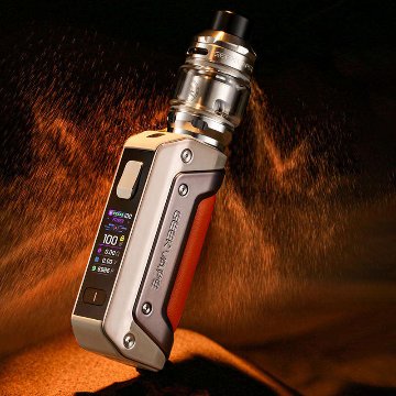 【Aegis solo 3 (S100) Box Mod Kit with Z subohm 2021 tank 5.5ml】Geek vapeの画像