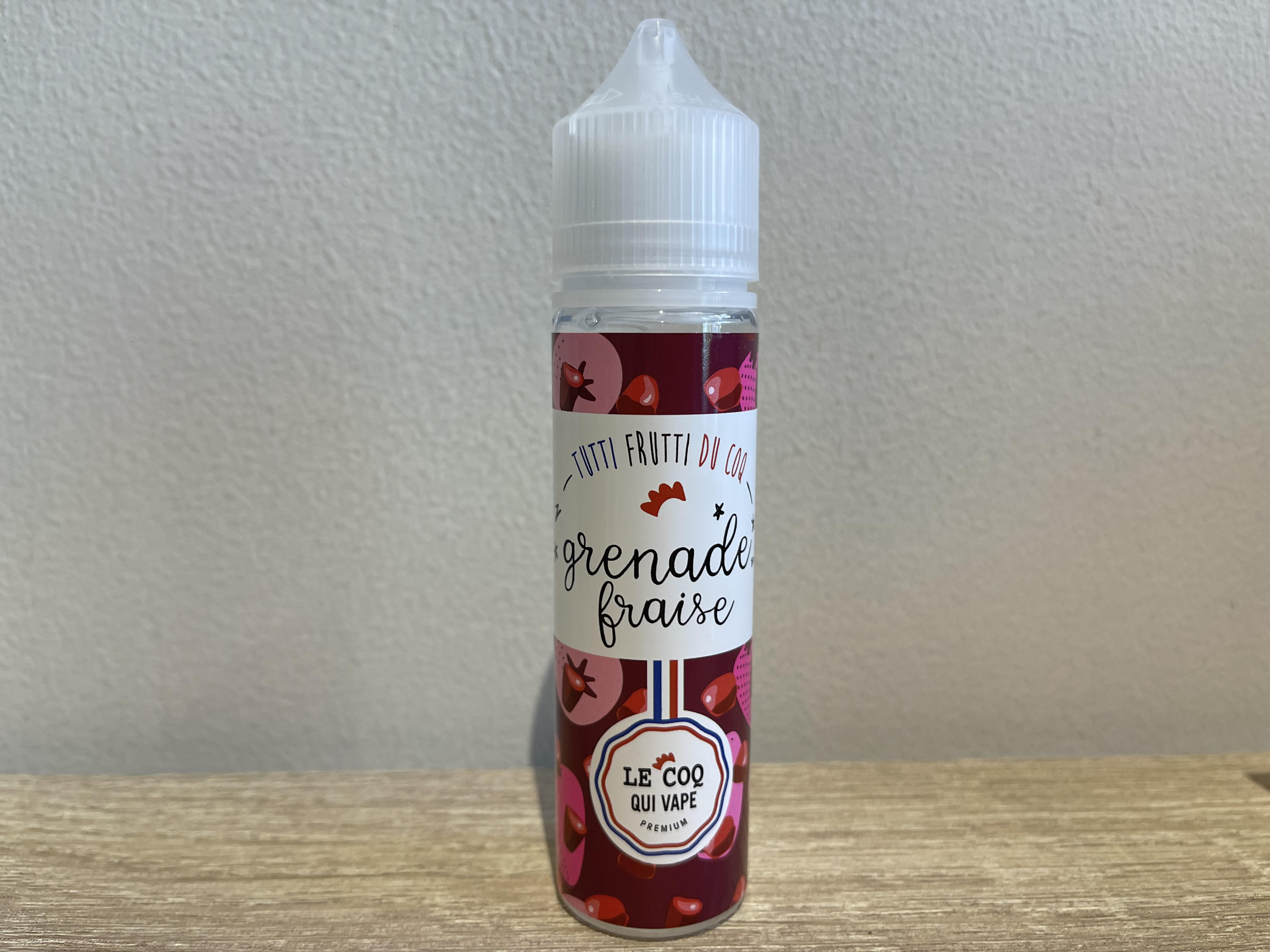 【Grenade Fraise】(50ml)LE COQ QUI VAPEの画像