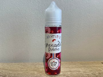 【Grenade Fraise】(50ml)LE COQ QUI VAPEの画像