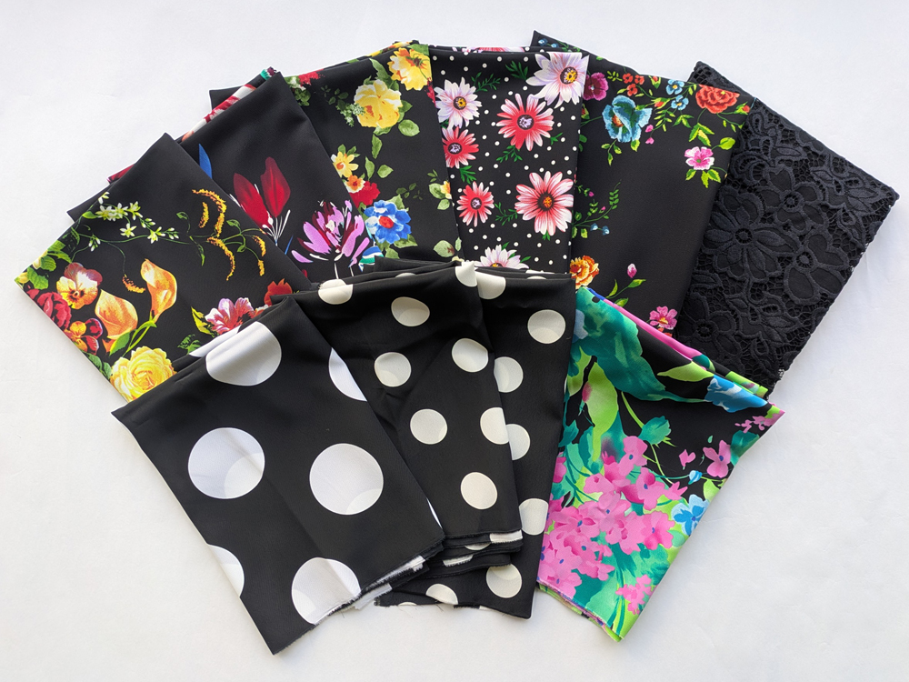 端切れSALE　黒系の画像