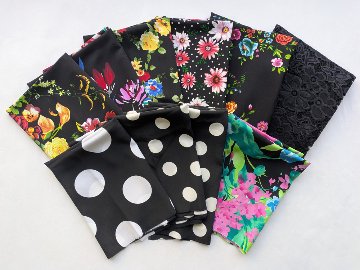 端切れSALE　黒系の画像