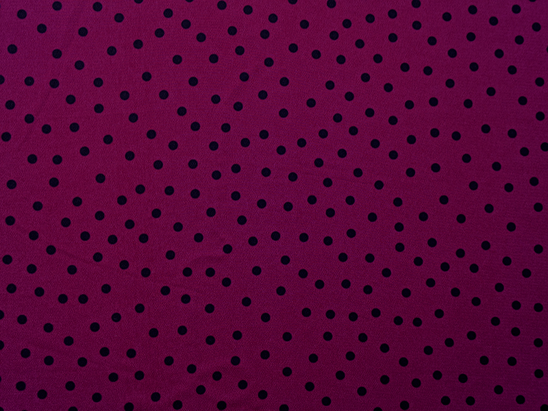 水玉・小（ブーゲンビリア×クロドット）の画像