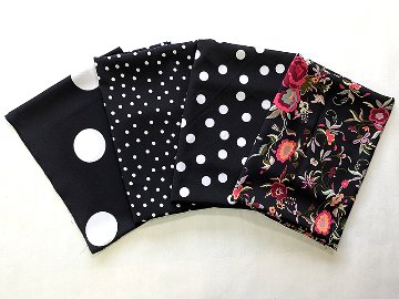 端切れSALE　黒系の画像