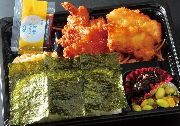 のり唐揚弁当の画像
