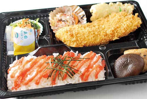 明太子弁当の画像