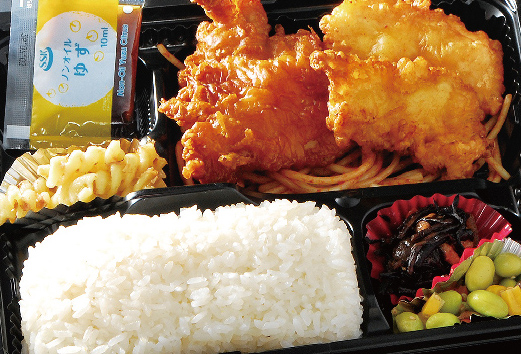 唐揚弁当の画像