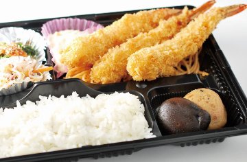 大エビフライ弁当の画像