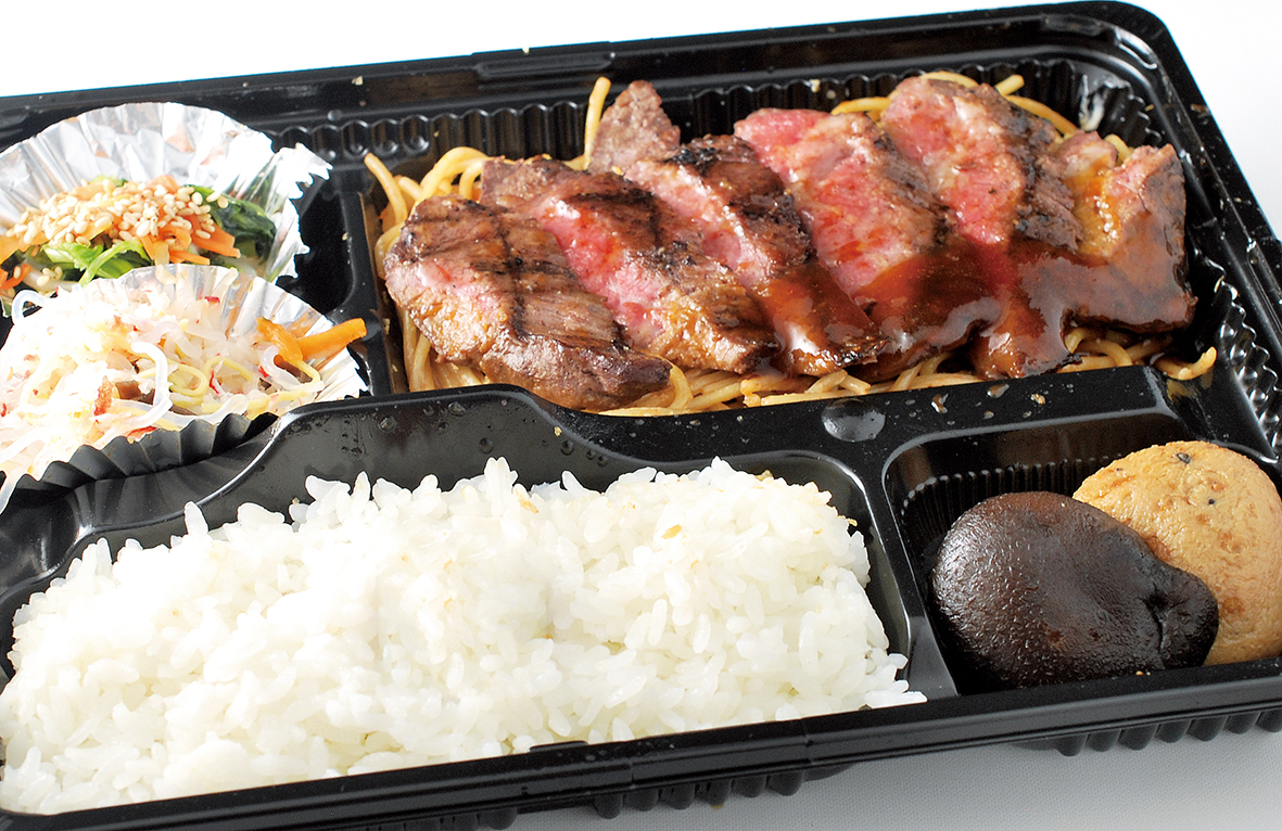 熟成葡萄牛ステーキ弁当の画像
