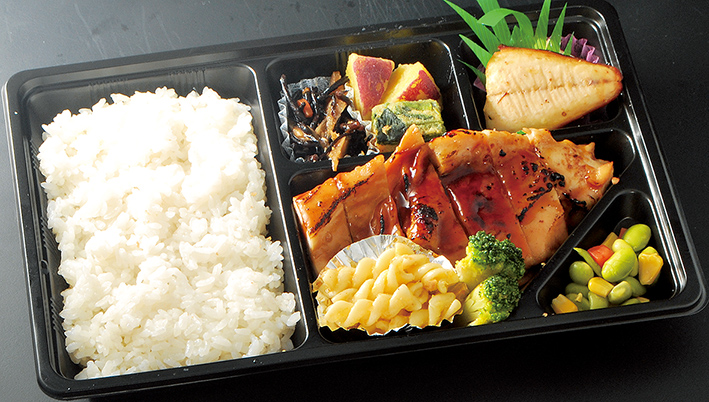 照焼きチキン幕の内の画像